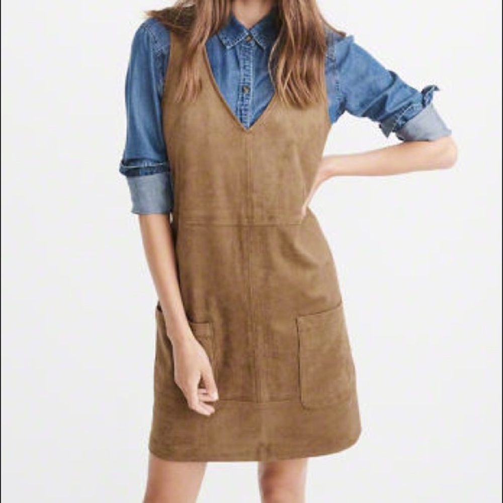 Abercrombie suede dress